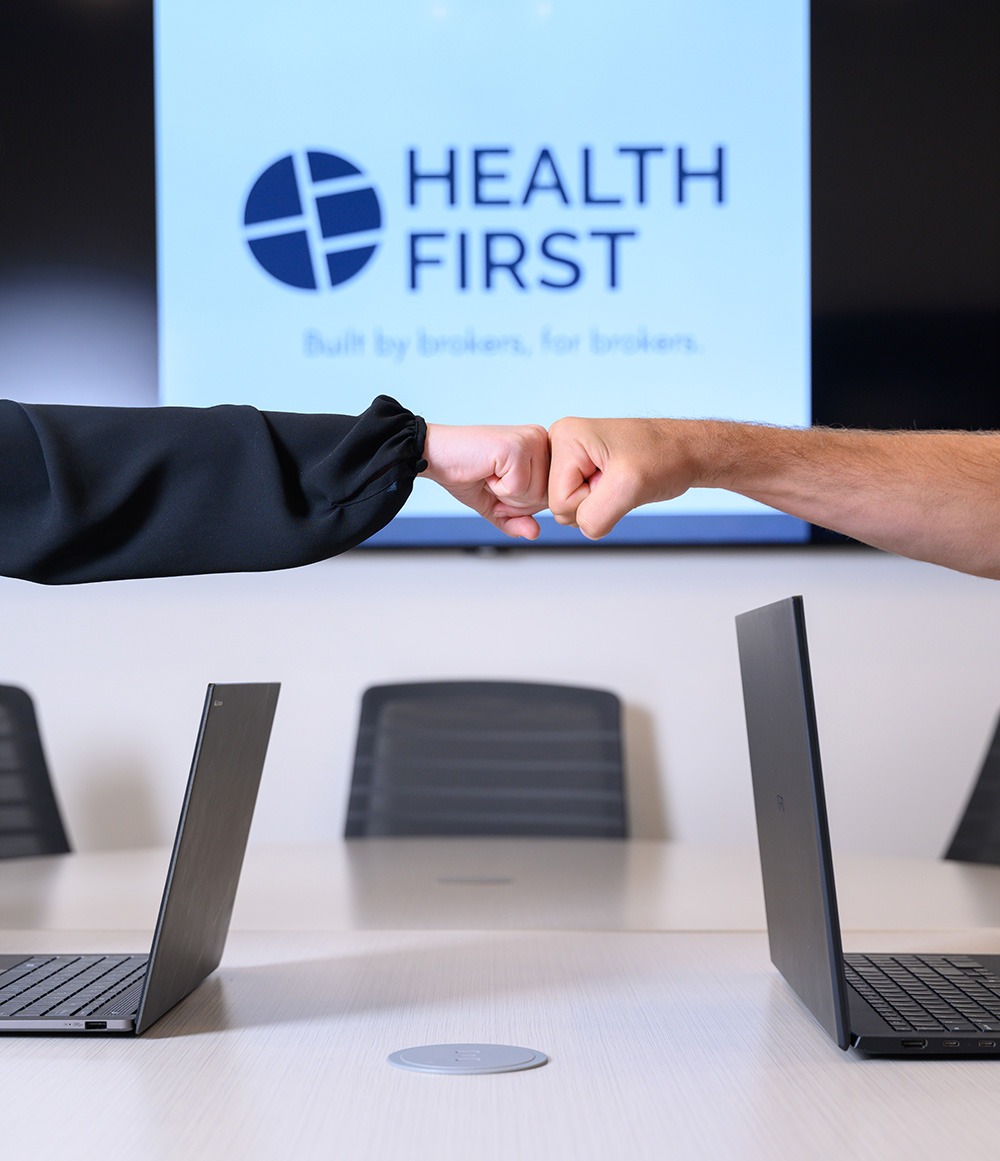 Health First Fist Bump